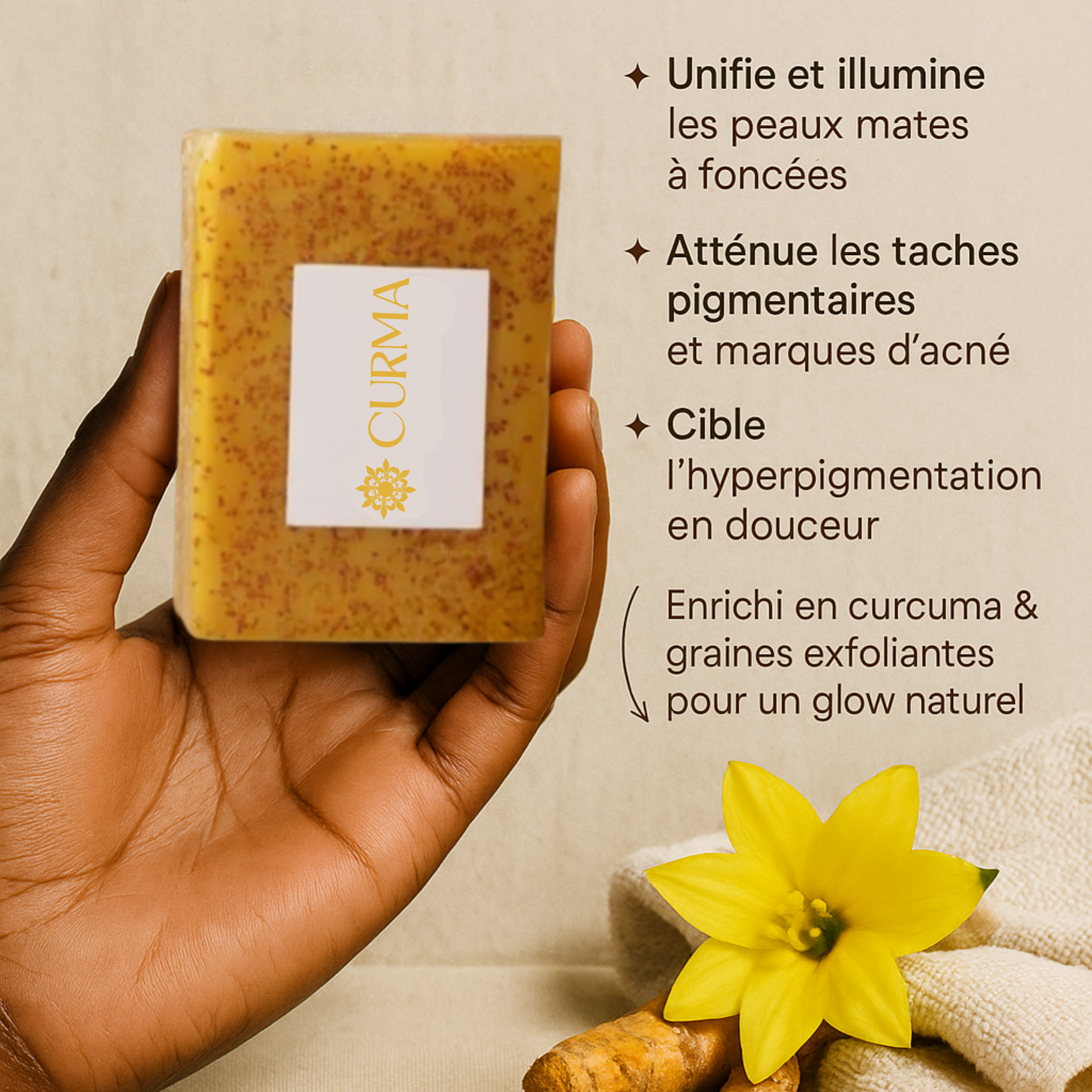2._Version_adaptee_a_ton_persona_femmes_noires_a_peau_sujette_aux_taches_Titre_retravaille_Pourquoi_CURMA_est_LE_geste_essentiel_pour_une_peau_eclatante_Avantages_reecrits_Unifie_et_i_acc1c7dc-7f75-4b1b-98de-423113e74327.png