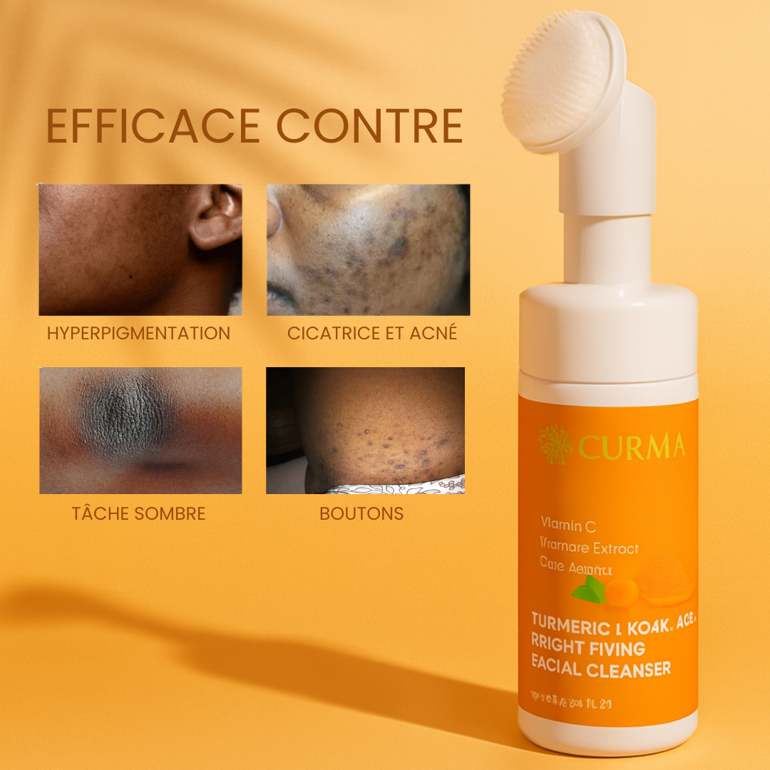 Mousse Nettoyante Curcuma