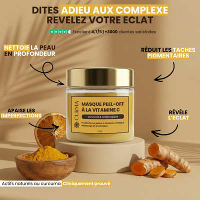 Curma - Masque Peel-Off Purifiant & Éclat