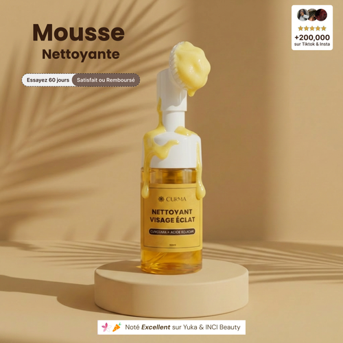 Curma - Mousse Nettoyante Curcuma